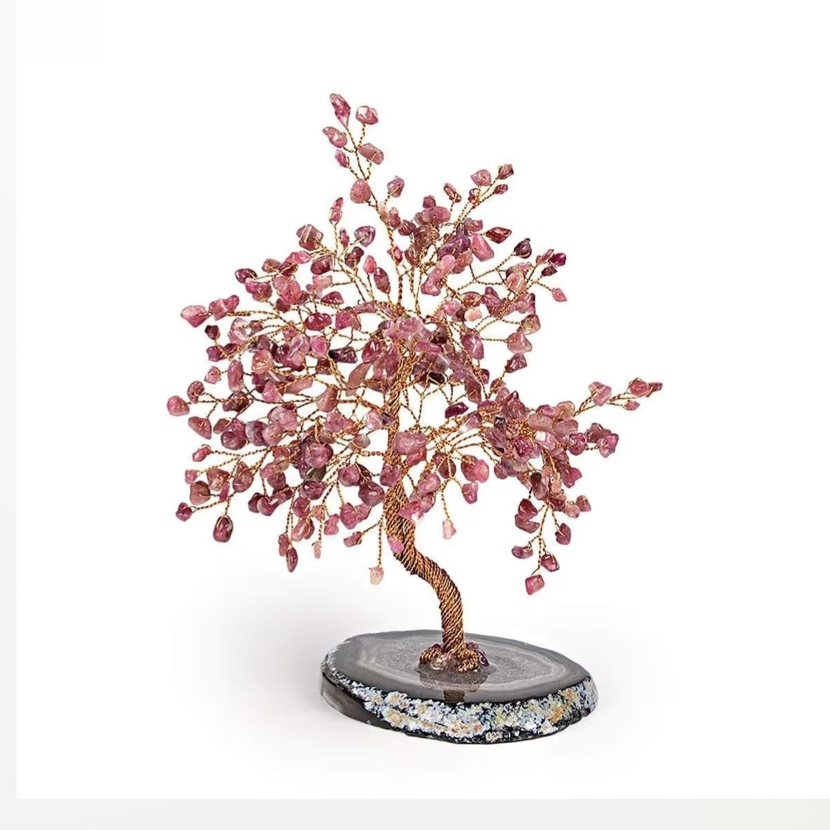 Ascension - Arbre de vie Tourmaline et base Agate