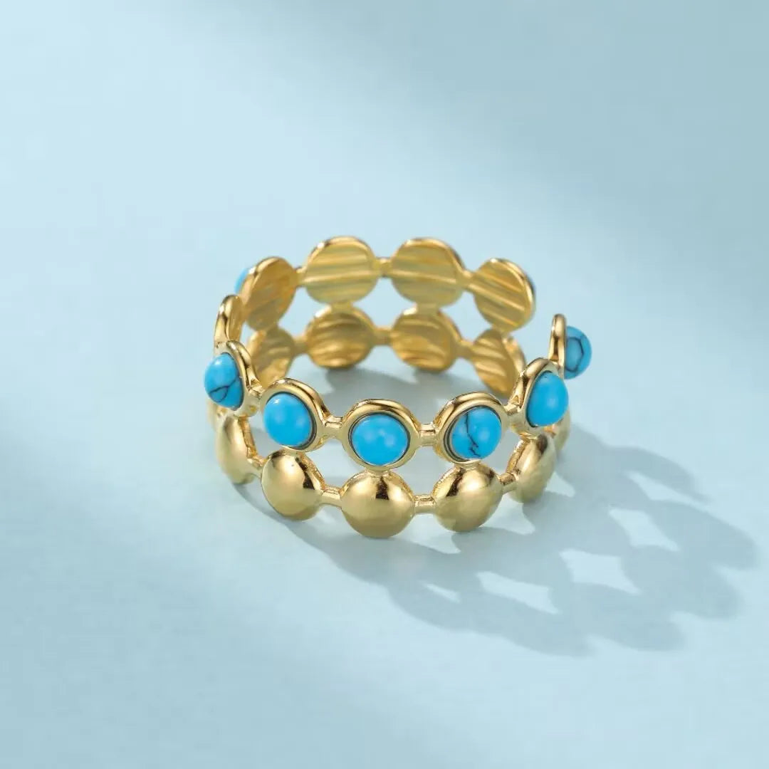 Bague Turquoise "Charme Azur"