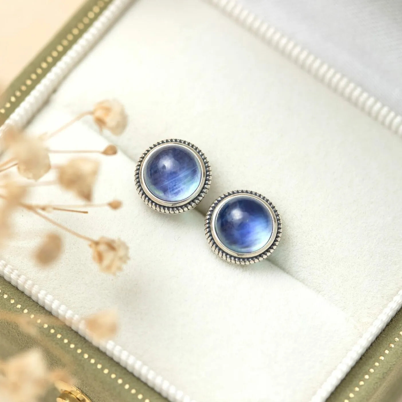 Aquamarine Earrings "Maritime Serenity" Silver