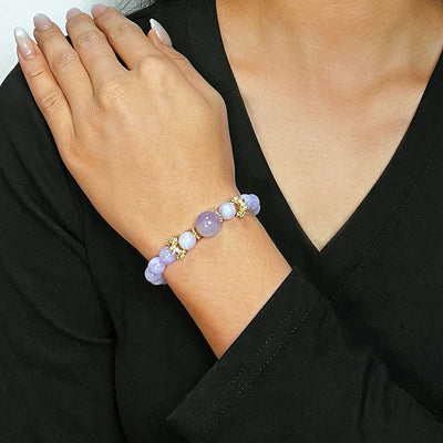 Amethystarmband "Königin der Sanftheit"