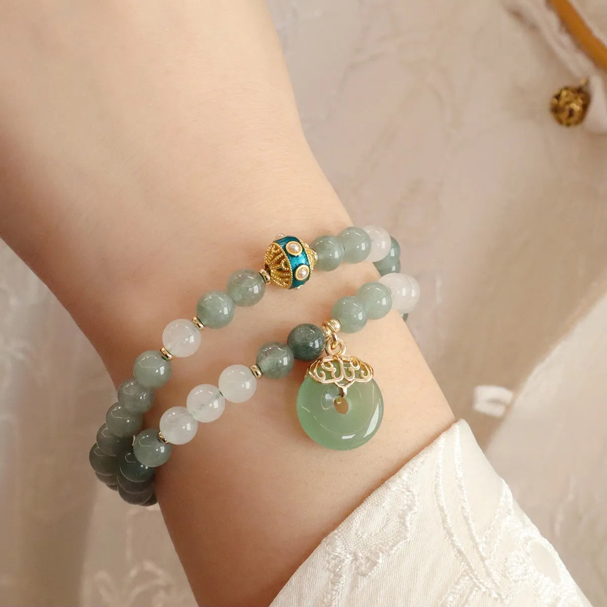 Bracelet Aventurine "Cercle Impériale"