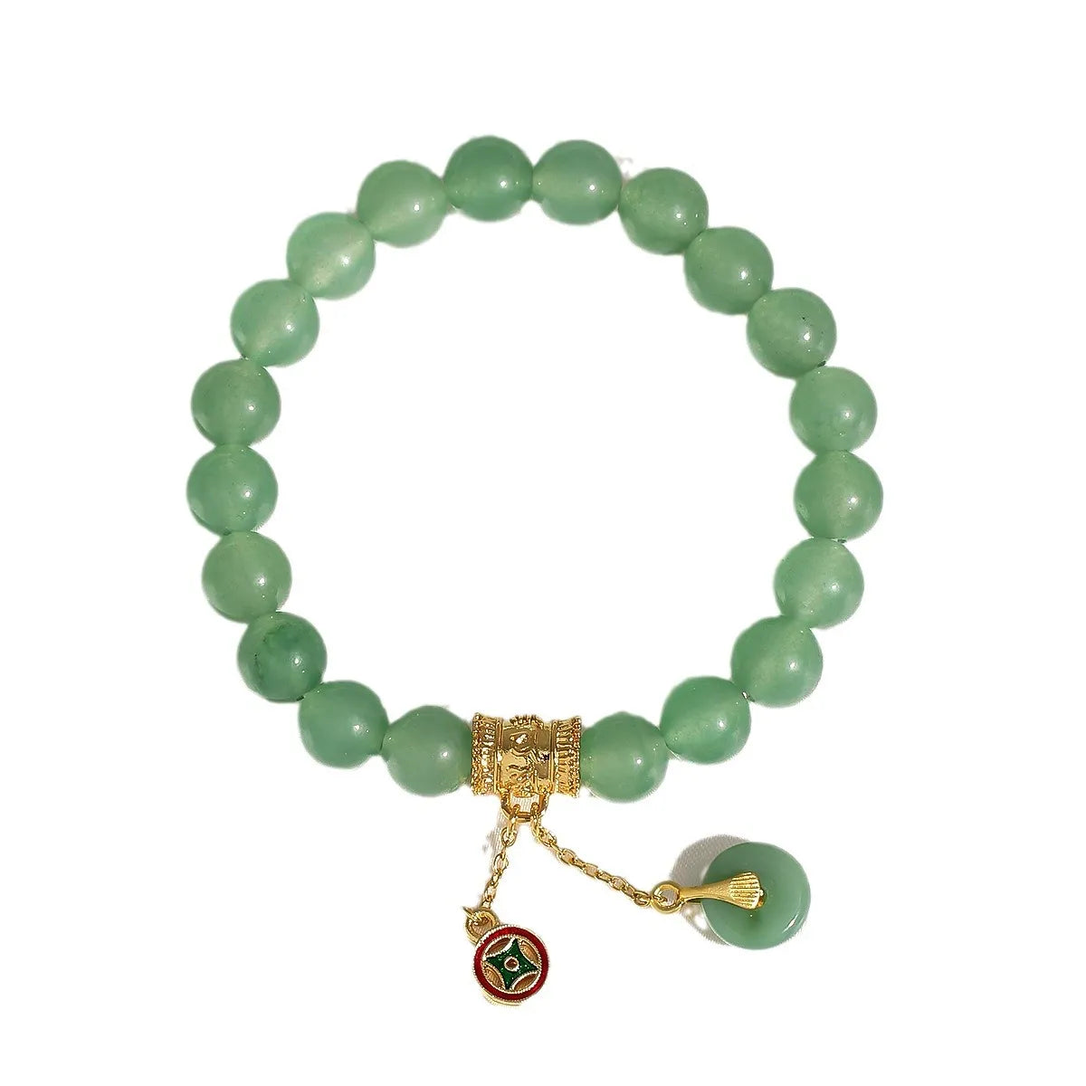 Bracelet Aventurine "Paix Éternelle" Doré Or