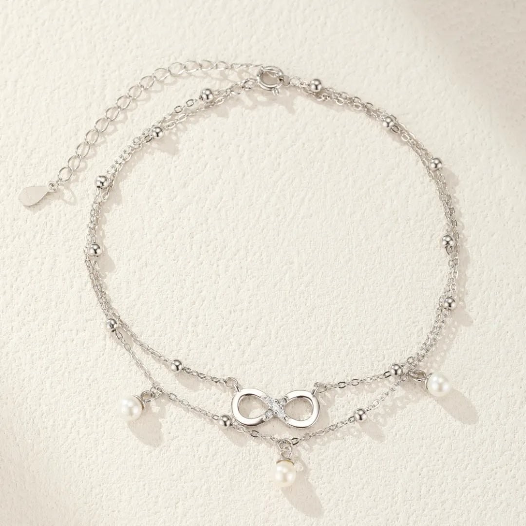 Anklet Infinity "Eternal Harmony" Silver
