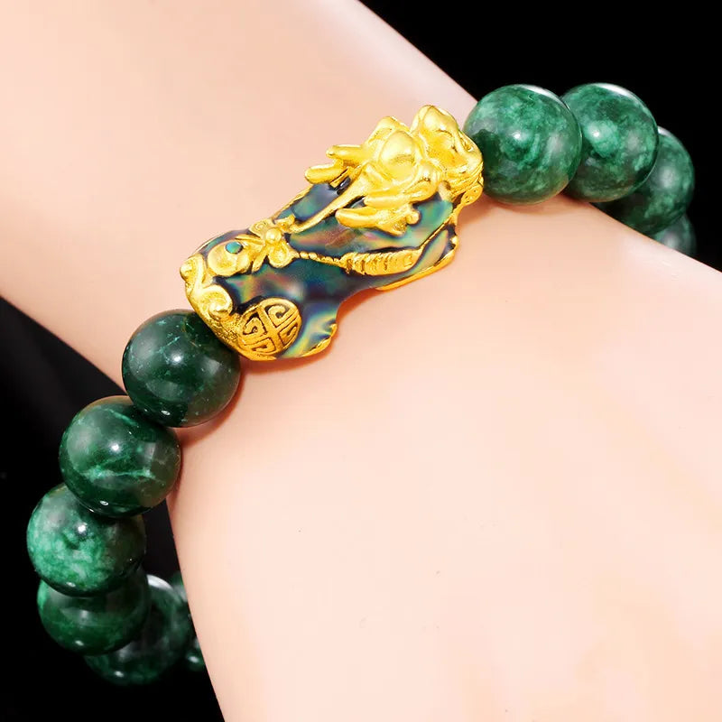 Jade Pi Xiu Bracelet "Harmony and Wisdom"