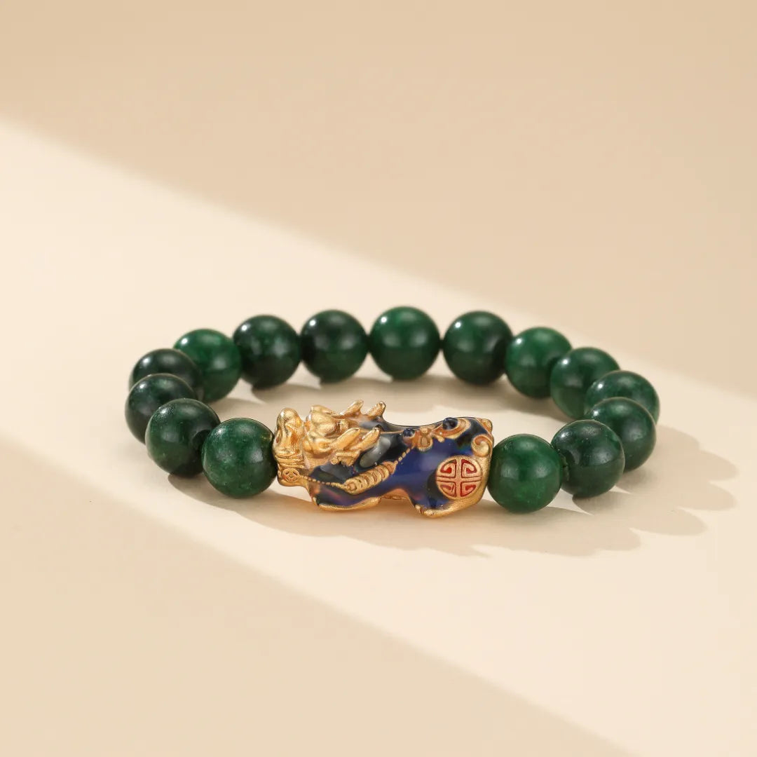 Jade Pi Xiu Bracelet "Harmony and Wisdom"