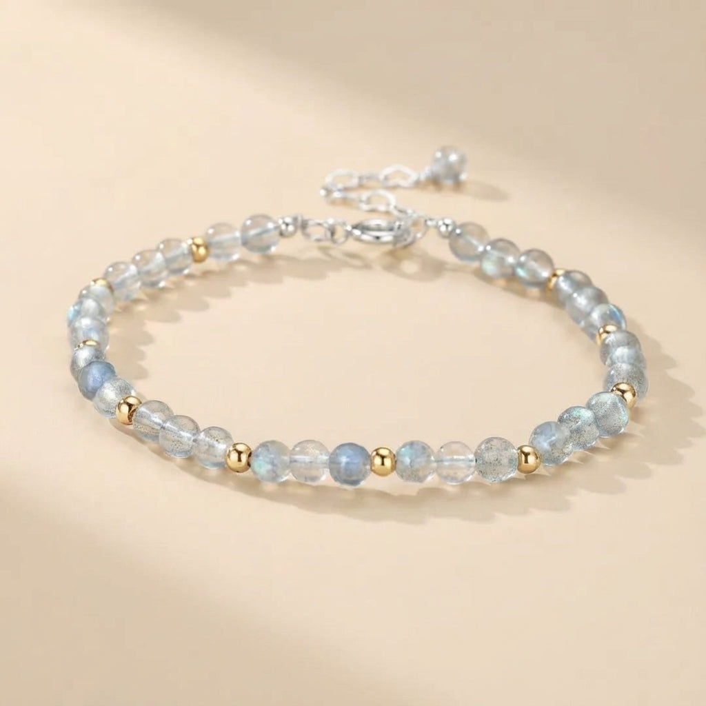 Bracelet Labradorite "Nuances d'Aurore"