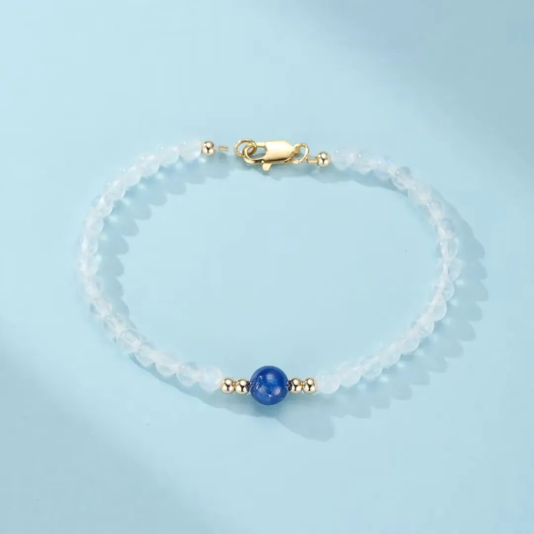 Bracelet Pierre de Lune "Voyage Céleste"