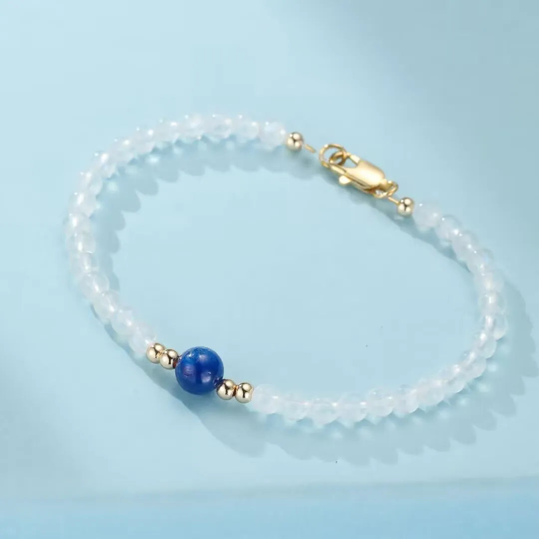Bracelet Pierre de Lune "Voyage Céleste"
