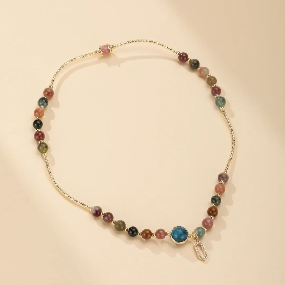 Tourmaline Bracelet "Luminous Charm" Gold