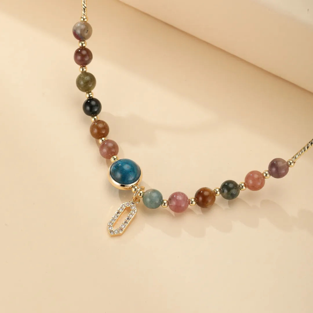 Tourmaline Bracelet "Luminous Charm" Gold