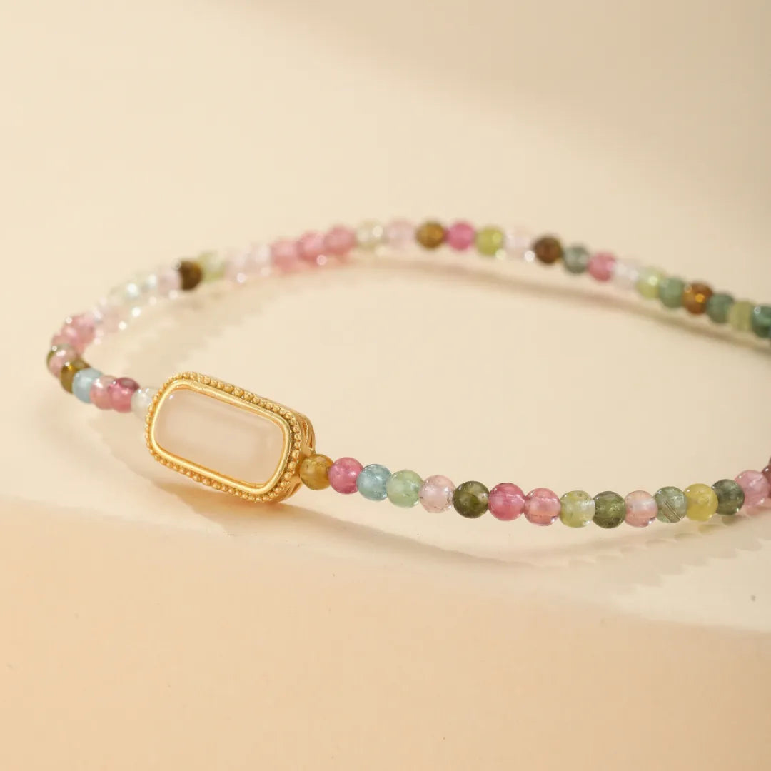 Bracelet Tourmaline "Élégance Raffinée"