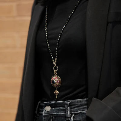 Collier Agate "Merveille d'Antan"