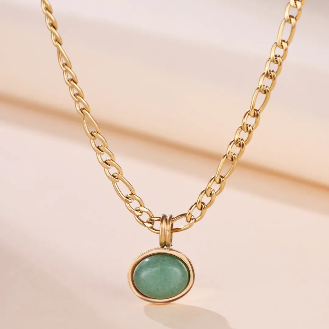 Aventurine Necklace "Luxury Green"