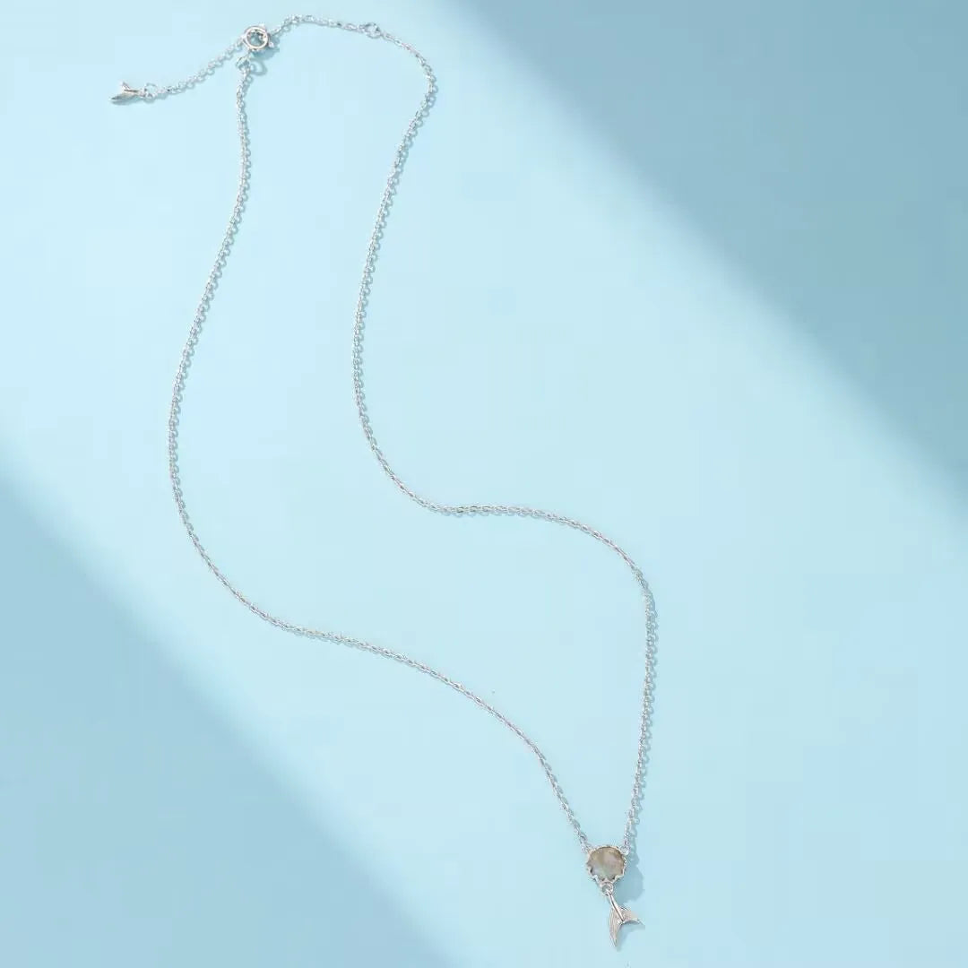 Labradorite Necklace "Magical Mermaid" Silver