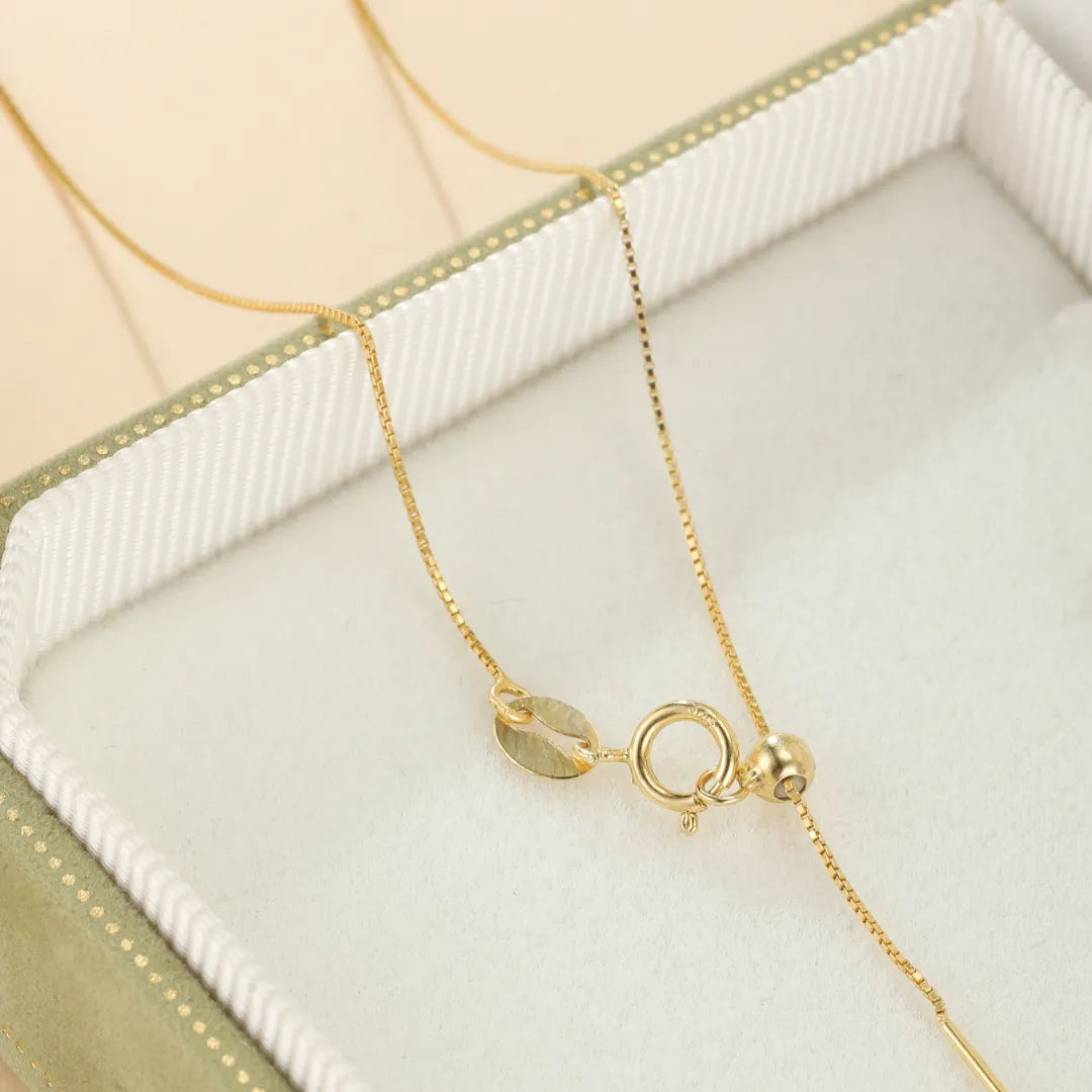 Collier Tourmaline "Arc de Sérénité" Argent Doré Or