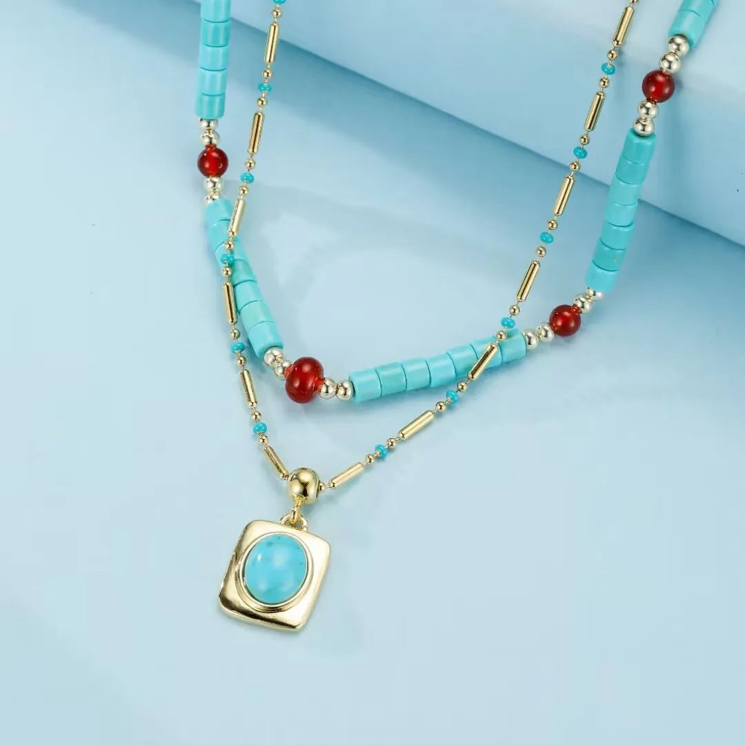Collier Turquoise "Beauté Légendaire"