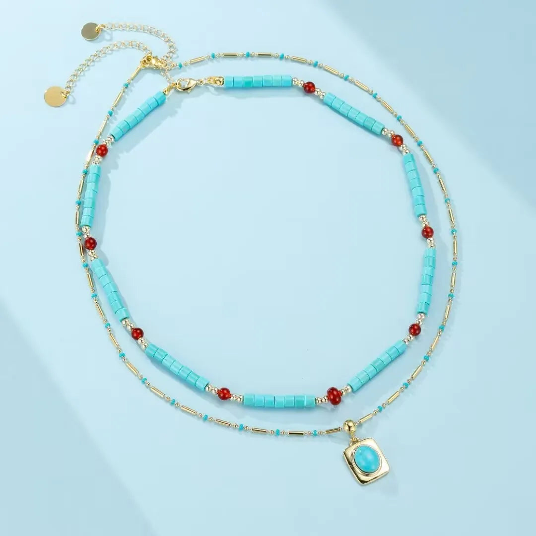 Collier Turquoise "Beauté Légendaire"