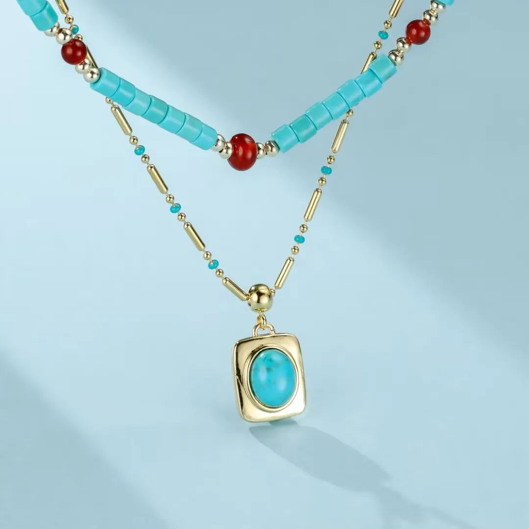 Collier Turquoise "Beauté Légendaire"