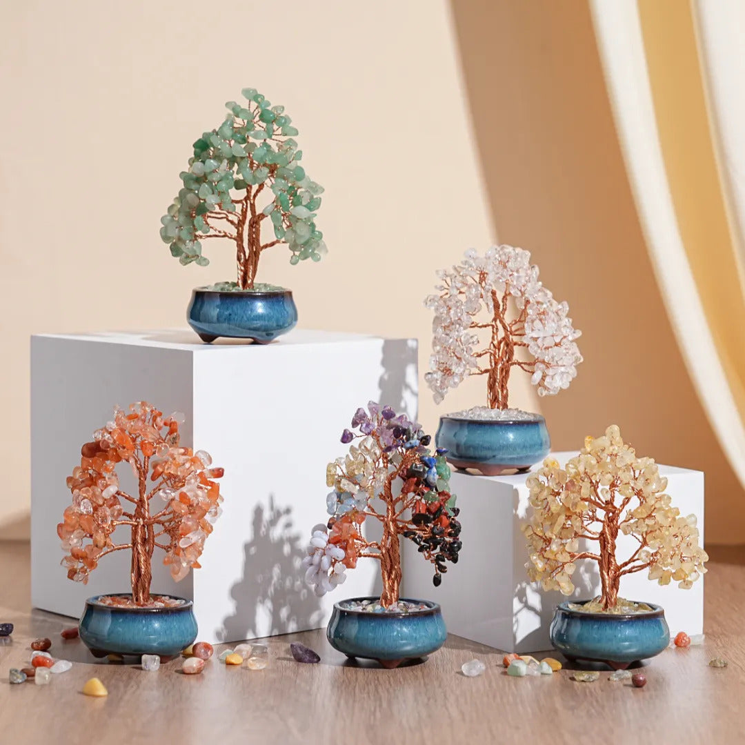 Harmonie Calmante - Arbre de Vie en Pierres Naturelles