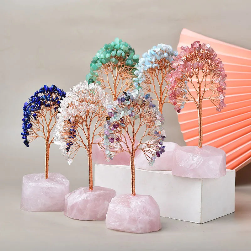 Joie de Vivre – Arbre de Vie avec Base en Lapis Lazuli