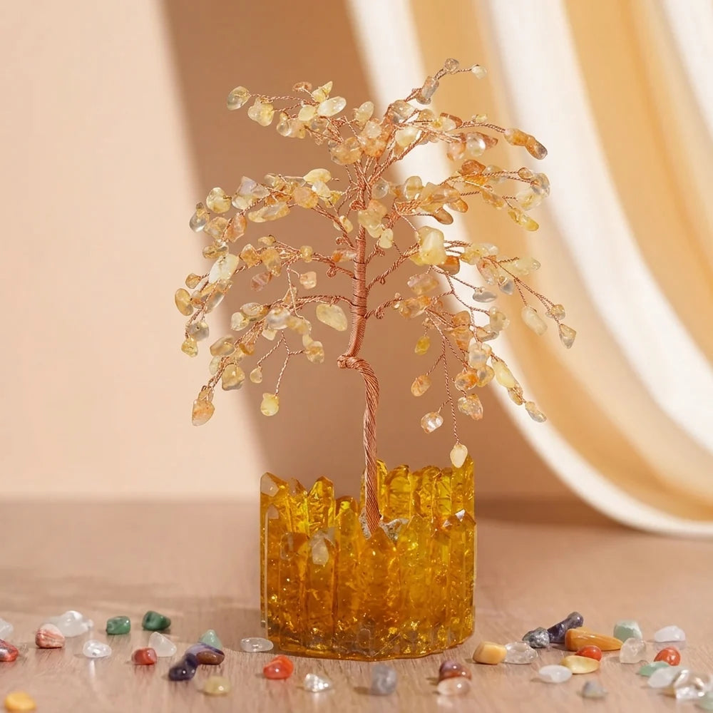 Splendore Armonioso - Albero della Vita in Pietre Naturali