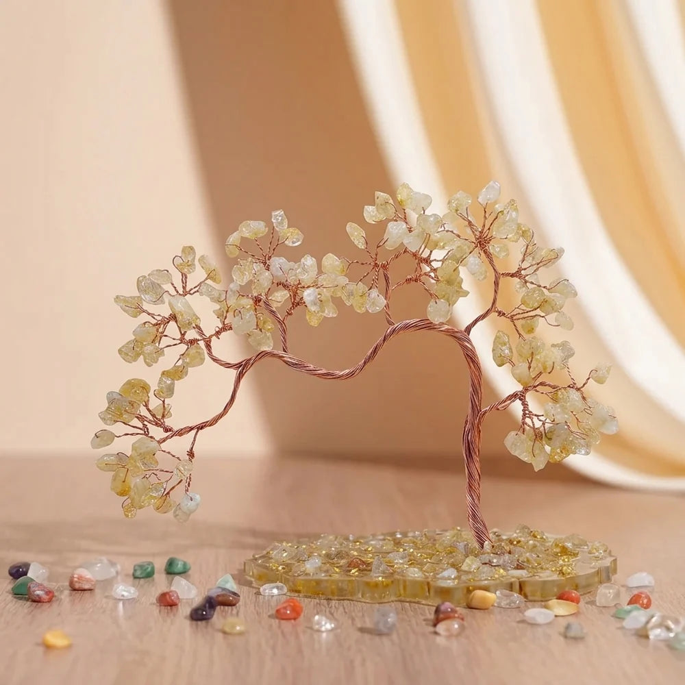 Abundant Harmony - Tree of Life in Natural Stones