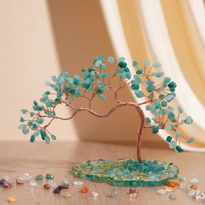 Abundant Harmony - Tree of Life in Natural Stones