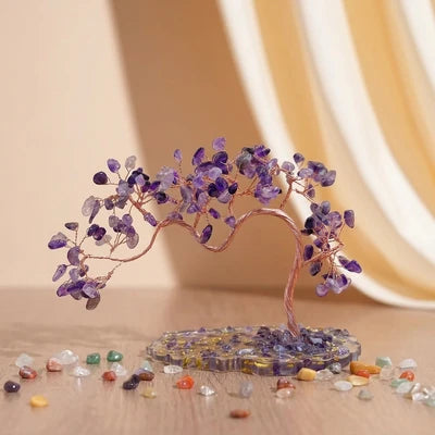 Abundant Harmony - Tree of Life in Natural Stones