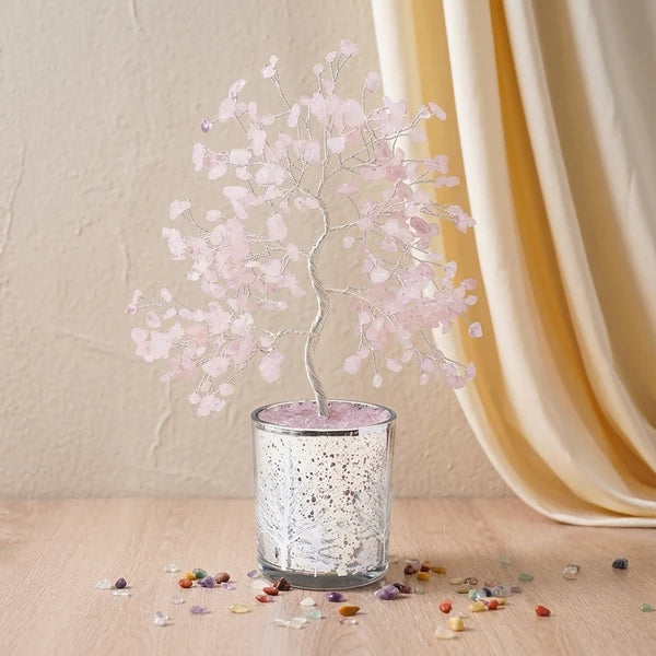 Colorful Harmony - Tree of Life in Natural Stones
