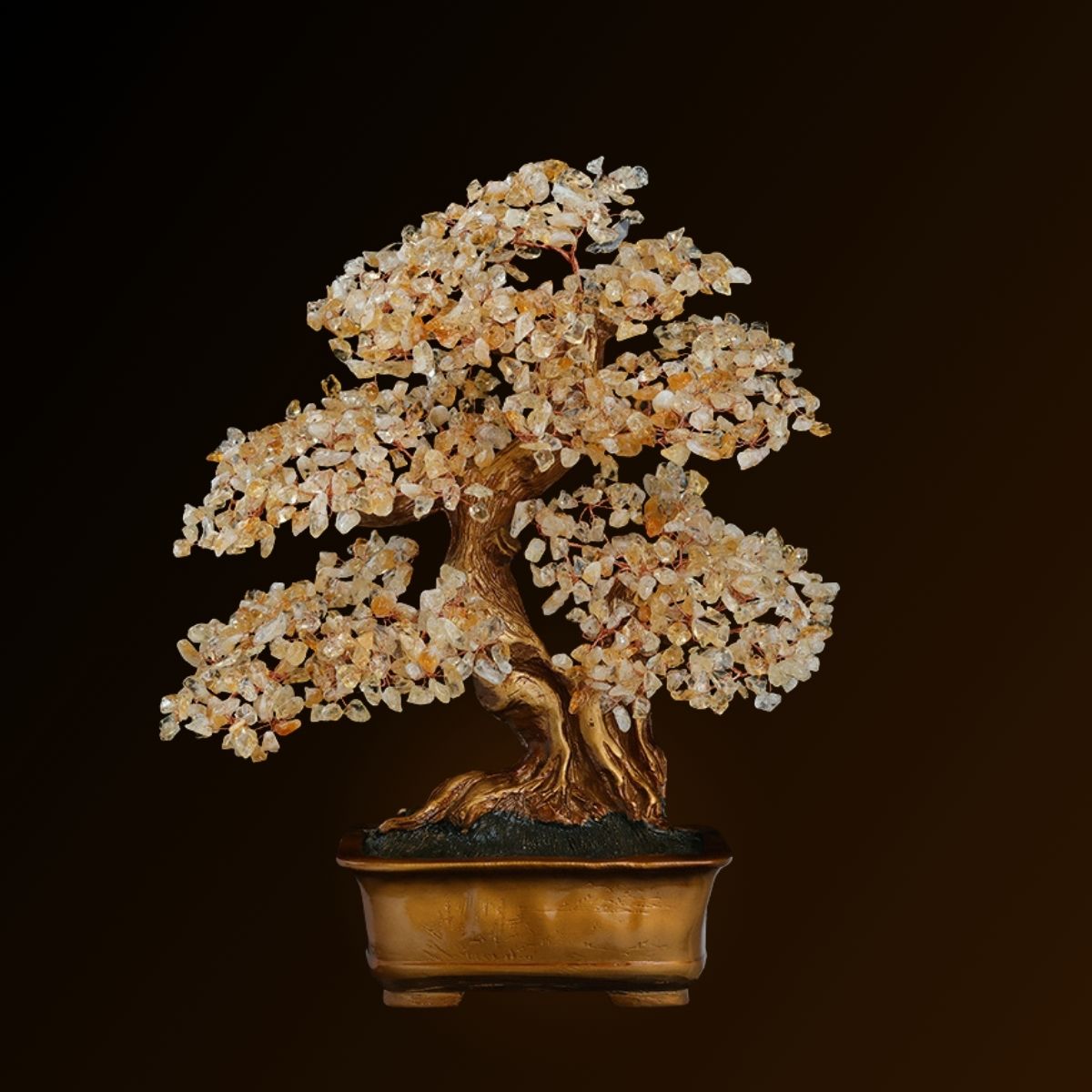 Vitalité - Tree of Life in Citrine Feng Shui style