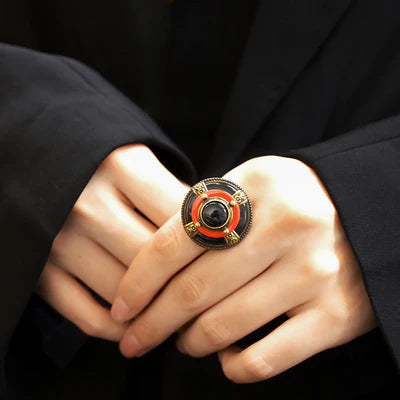 Bague Agate "Merveille d'Antan"