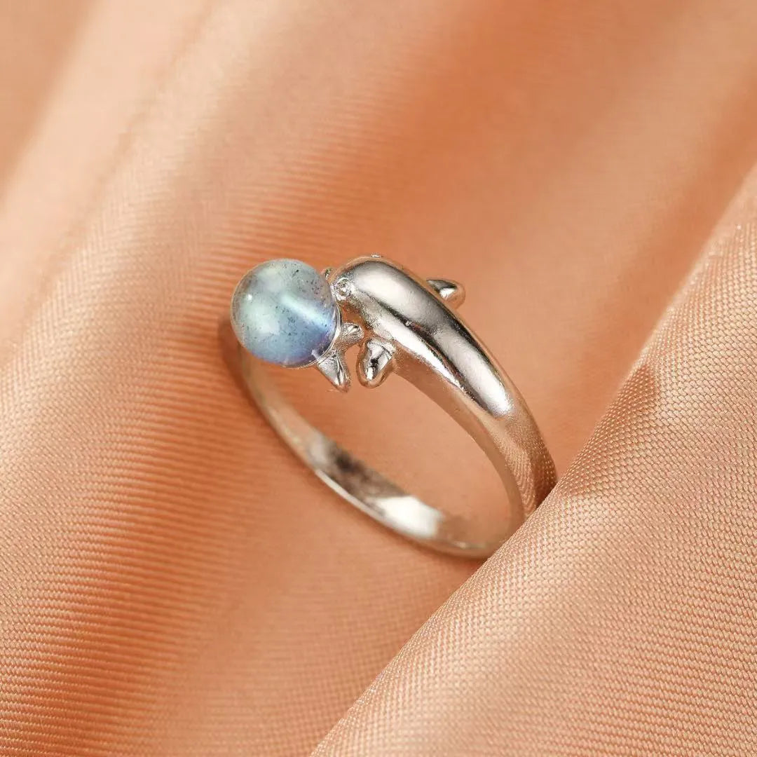 Bague Labradorite "Beauté Marine"