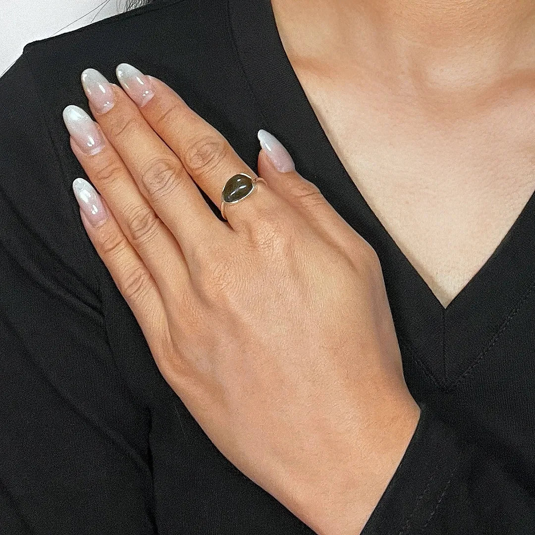 Bague Labradorite "Beauté Protectrice" Argent