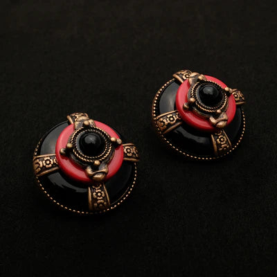 Boucles d'Oreilles Agate "Merveille d'Antan"