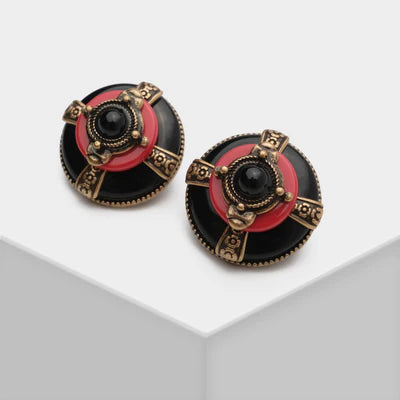 Boucles d'Oreilles Agate "Merveille d'Antan"