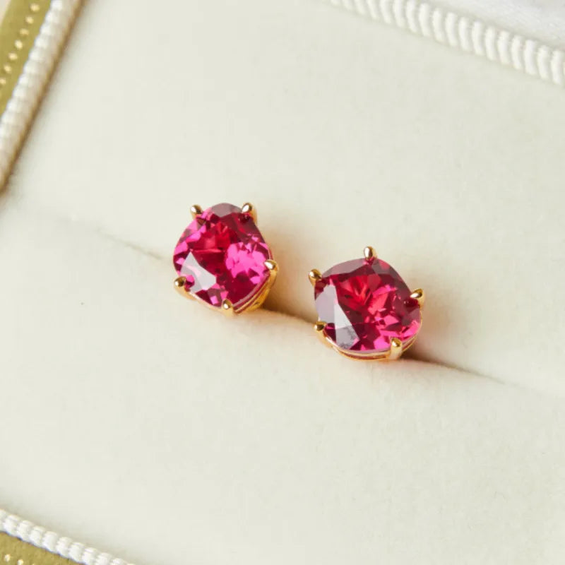Carnelian Earrings "Elegant Essence" Gold-Plated Silver