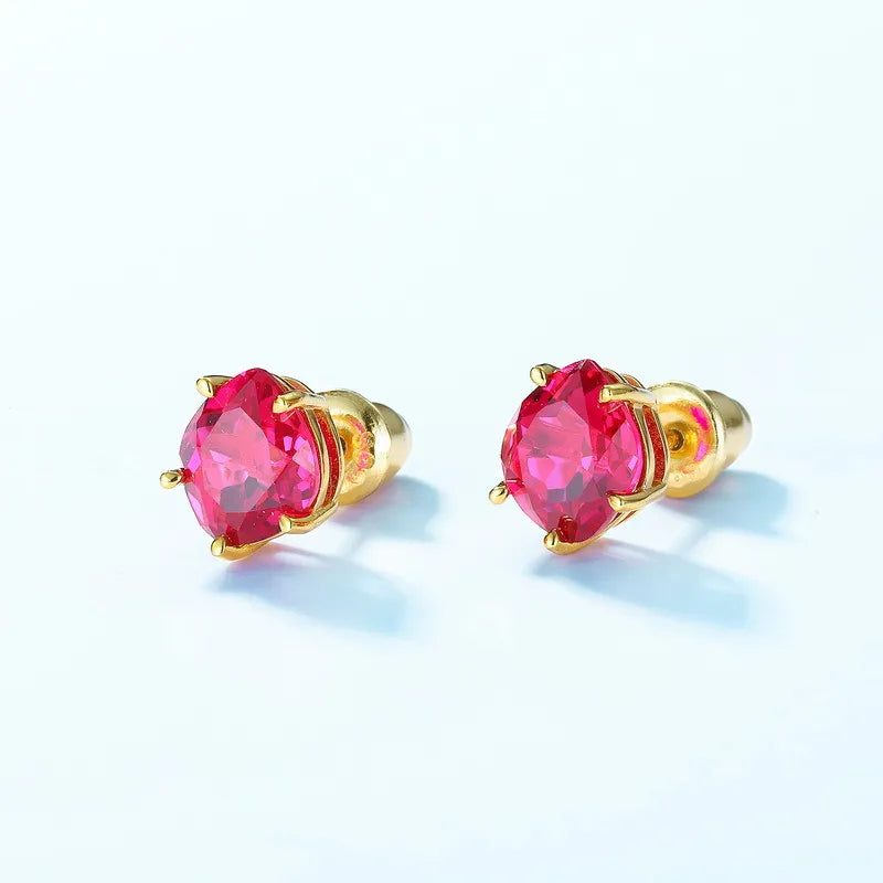 Carnelian Earrings "Elegant Essence" Gold-Plated Silver