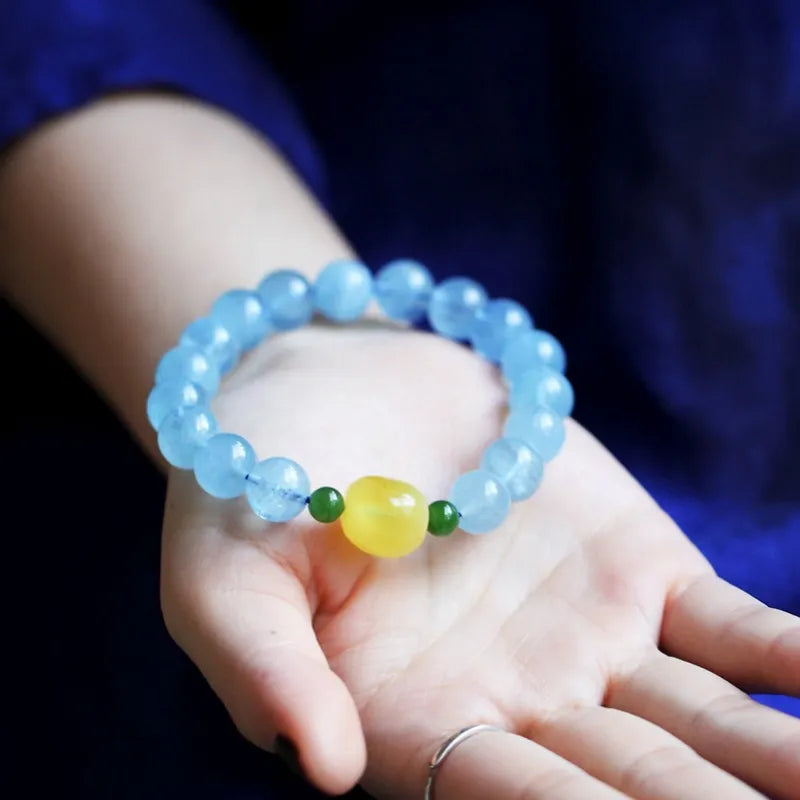 Aqua Marine Bracelet "Pure Blue"