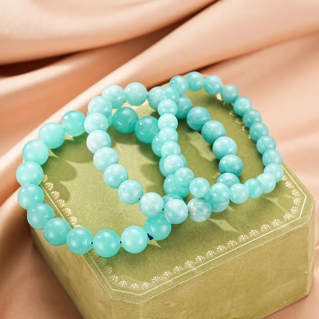 Amazonit-Armband "Sanfte Frische"