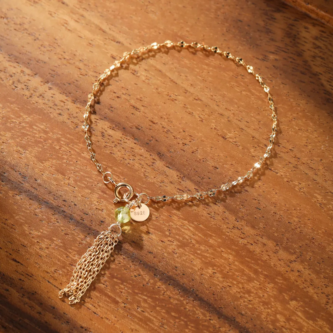 Amazonite Lapis Lazuli or Peridot "Unique Energy" Silver