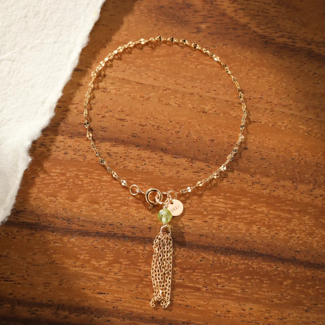 Amazonite Lapis Lazuli or Peridot "Unique Energy" Silver