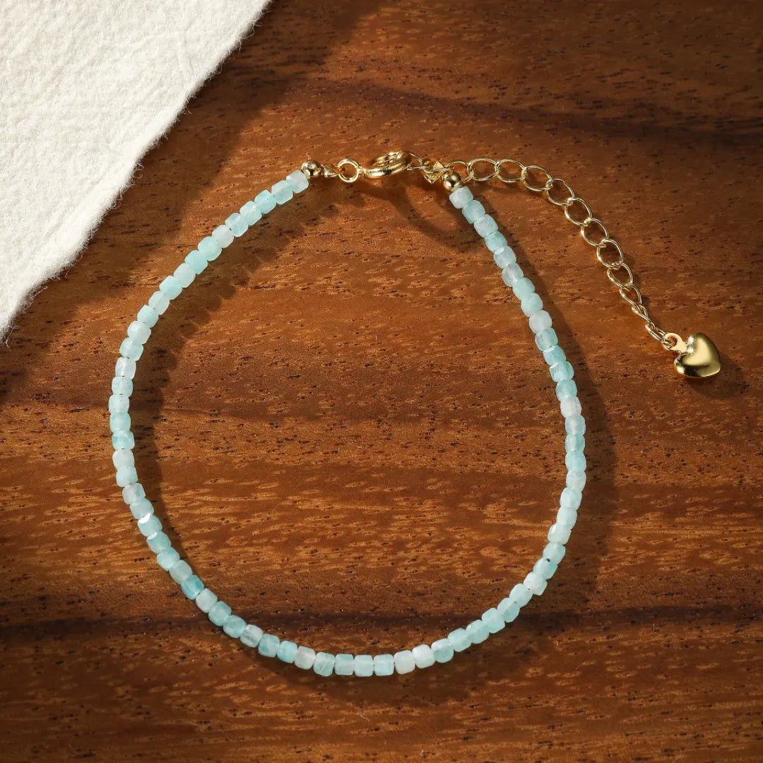 Amazonite Bracelet "Celestial Reflections"