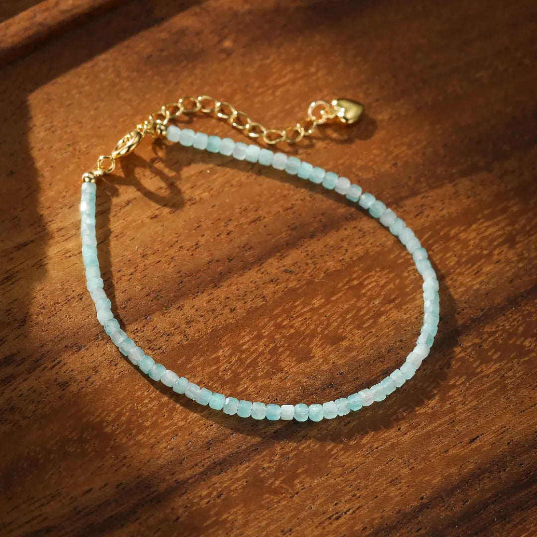 Amazonite Bracelet "Celestial Reflections"