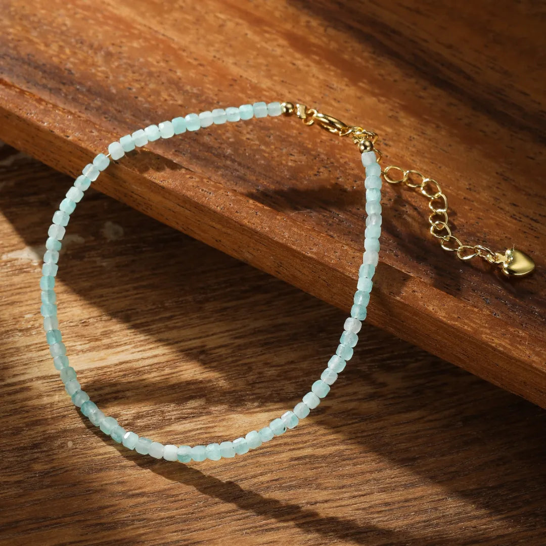Amazonite Bracelet "Celestial Reflections"