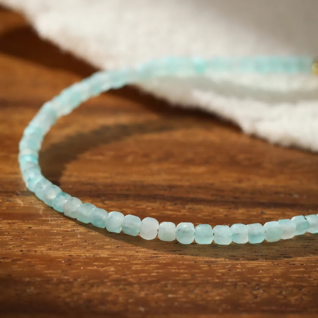 Amazonite Bracelet "Celestial Reflections"