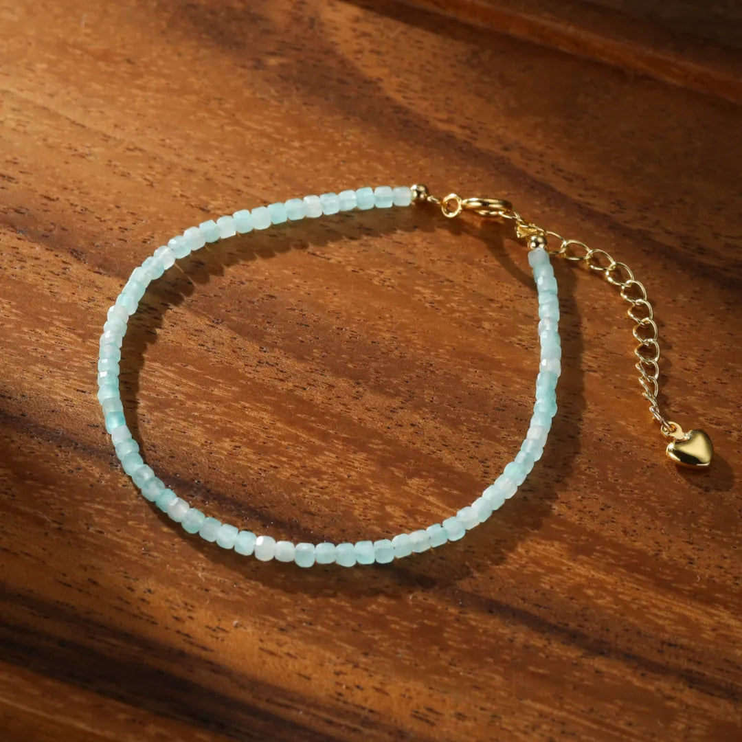 Amazonite Bracelet "Celestial Reflections"