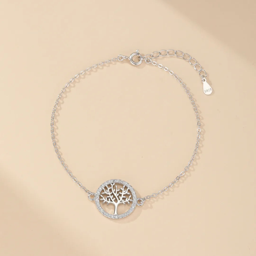 Tree of Life Bracelet "Vital Light" Silver