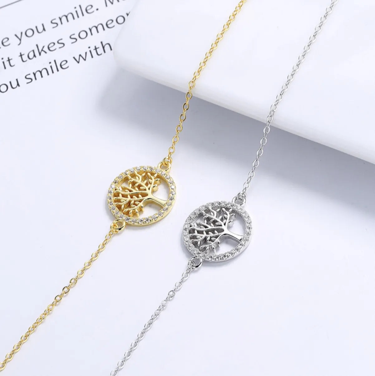 Tree of Life Bracelet "Vital Light" Silver