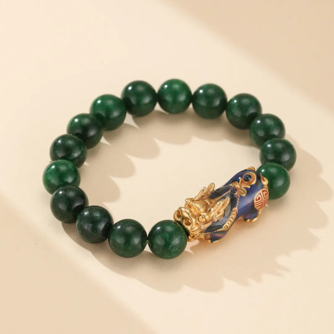Jade Pi Xiu Bracelet "Harmony and Wisdom"