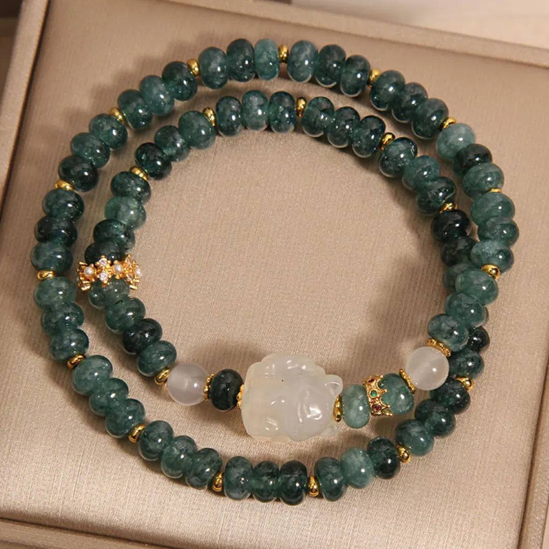 Jade Bracelet "Royal Wisdom"